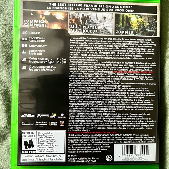 Sold ✅Call of duty Cold War game - Picture 2 of 4